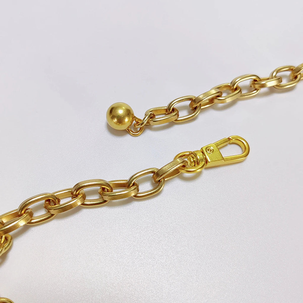 Metal Chain Strap Micro Bag
